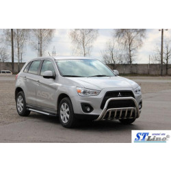 Купити Кенгурятник WT002 (нерж.) для Mitsubishi ASX 2010-2023 рр