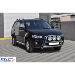 Купити Кенгурятник WT018 (нерж.) для Mitsubishi Outlander 2006-2012 рр