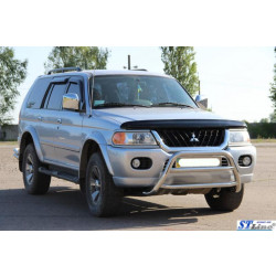 Купити Кенгурятник WT022 (нерж) для Mitsubishi Pajero Sport 1996-2007 рр