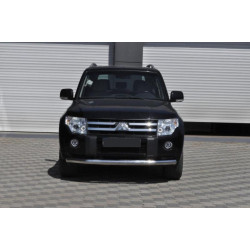 Купити Передній захист ST008 (нерж.) для Mitsubishi Pajero Wagon IV
