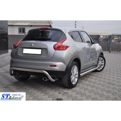 Купити Задня дуга AK007 (нерж) для Nissan Juke 2010-2019 рр
