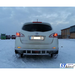 Купити Задня дуга AK (нерж) для Nissan Murano 2008-2014 рр