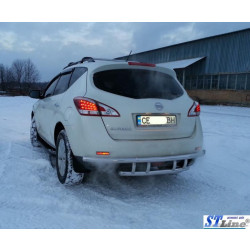 Купити Задня дуга AK (нерж) для Nissan Murano 2008-2014 рр