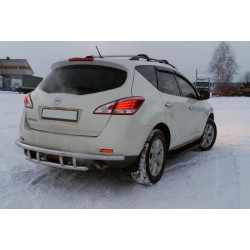 Купити Задня дуга AK (нерж) для Nissan Murano 2008-2014 рр
