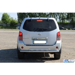 Купити Задня дуга AK002 (нерж) для Nissan Pathfinder R51 2005-2014рр