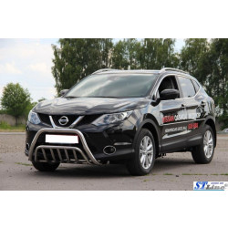 Купити Кенгурятник WT002 (нерж) для Nissan Qashqai/Rogue Sport 2014-2021 рр
