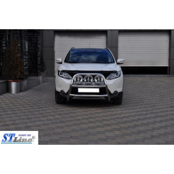 Купити Кенгурятник WT018 (нерж) для Nissan Qashqai/Rogue Sport 2014-2021 рр