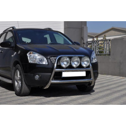 Купити Кенгурятник WT018 (нерж.) для Nissan Qashqai 2007-2010 рр