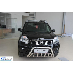 Купити Передній захист WT002 (нерж) для Nissan X-trail T31 2007-2014рр