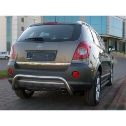 Купити Задня дуга AK007-1 (нерж.) для Opel Antara 2006-2017 рр