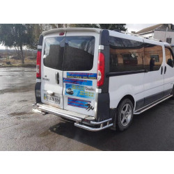 Купити Задній захист AK-Special (нерж) для Renault Trafic 2001-2015 рр