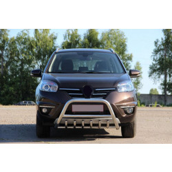 Купити Кенгурятник WT003 (нерж.) для Renault Koleos 2008-2016 рр