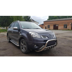 Купити Кенгурятник WT003 (нерж.) для Renault Koleos 2008-2016 рр