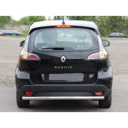 Купити Задня дуга AK002 (нерж) для Renault Scenic/Grand 2009-2016 рр