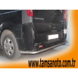 Купити Задній захист AK005 (нерж) для Opel Vivaro 2001-2015 рр