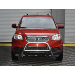 Купити Кенгурятник WT005 (нерж.) для SsangYong Korando 2010-2019 рр