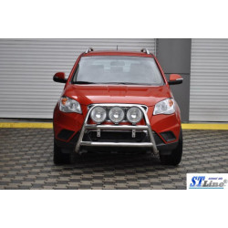 Купити Кенгурятник WT018 (нерж.) для SsangYong Korando 2010-2019 рр