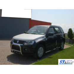 Купити Кенгурятник QT006 (нерж.) для Suzuki Grand Vitara 2005-2017 рр