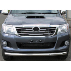 Купити Передній захист ST008 (нерж.) для Toyota Hilux 2006-2015 рр