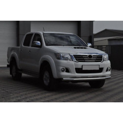 Купити Передній захист ST008 (нерж.) для Toyota Hilux 2006-2015 рр