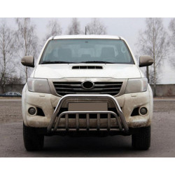 Купити Кенгурятник WT002 (нерж.) для Toyota Hilux 2006-2015 рр
