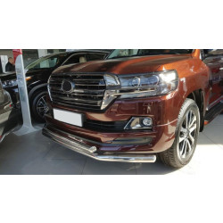 Купити Передня дуга ST014 (2015-2025, нерж.) 60мм на 60мм для Toyota Land Cruiser 200