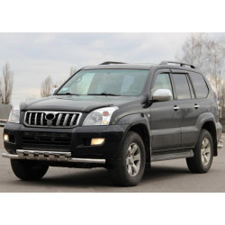 Купити Передня дуга ST015 (нерж.) для Toyota Land Cruiser Prado 120