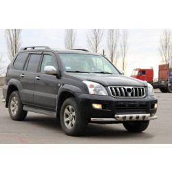 Купити Передня дуга ST015 (нерж.) для Toyota Land Cruiser Prado 120