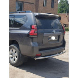 Купити Задня дуга AK002 (нерж) для Toyota Land Cruiser Prado 150