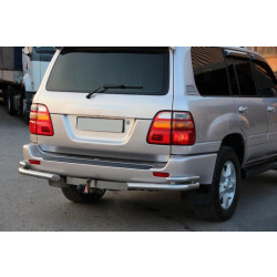 Купити Задні куточки AK003-Double (2 шт., нерж) для Toyota Land Cruiser 100