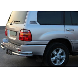 Купити Задні куточки AK003-Double (2 шт., нерж) для Toyota Land Cruiser 100