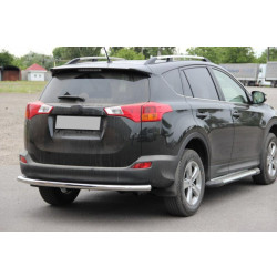 Купити Задня дуга AK002 (нерж) для Toyota Rav 4 2013-2018 рр