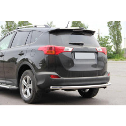 Купити Задня дуга AK002 (нерж) для Toyota Rav 4 2013-2018 рр