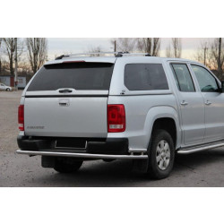 Купити Задній захист AK005-2 (2 шт., нерж) для Volkswagen Amarok 2010-2022 рр
