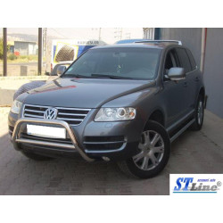 Купити Кенгурятник WT005 Colt (нерж) для Volkswagen Touareg 2002-2010 рр