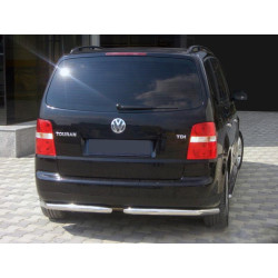 Купити Задні куточки AK003 (2 шт., нерж) для Volkswagen Touran 2003-2010 рр
