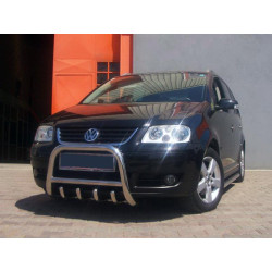 Купити Кенгурятник QT006 (нерж) для Volkswagen Touran 2003-2010 рр