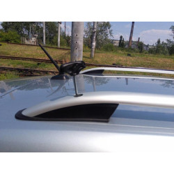 Купить Рейлинги Skyport (серый мат) для Renault Captur 2013-2019 гг