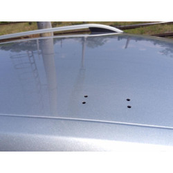 Купить Рейлинги Skyport (серый мат) для Renault Captur 2013-2019 гг