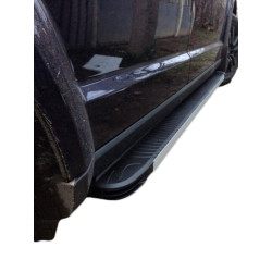 Купить Боковые пороги Maya V1 (2 шт., алюминий) для Fiat Freemont