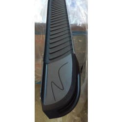 Купити Бокові пороги Maya V1 (2 шт., алюміній) для Suzuki SX4 S-Cross 2013-2016рр