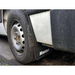 Купити Бризковики Premium прямі (2 шт, гума) для Renault Master 2011-2023 рр