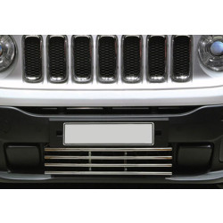 Купить Решетка в бампер (нерж) для Jeep Renegade