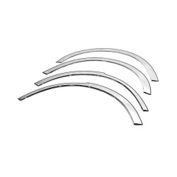 Купити Накладки на колісні арки (4 шт., нержавійка) 2001-2007, передні -2025 задні для Renault Trafic рр