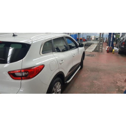 Купить Боковые пороги Fullmond (2 шт., алюминий) для Renault Kadjar