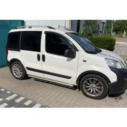 Купити Накладки на арки (4 шт, чорні) 1 двері металеві для Peugeot Bipper