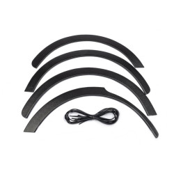 Купити Накладки на арки (4 шт, чорні) 1 двері металеві для Peugeot Bipper