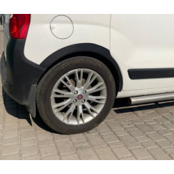 Купити Накладки на арки (4 шт, чорні) 1 двері металеві для Peugeot Bipper