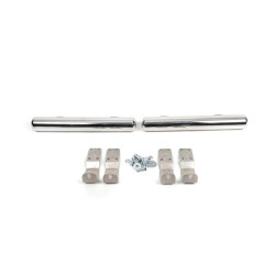 Купити Бічні труби за заднім колесом (2 шт., нерж) Довга база для Volkswagen LT 1995-2006 рр