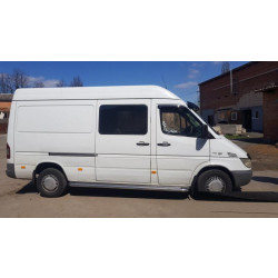 Купити Бокові пороги Premium (2 шт., нерж.) Довга база, d60 для Volkswagen LT 1995-2006 рр